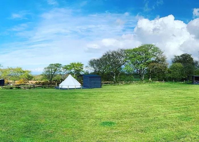 Bell Tent 1 Glyncoch Isaf Farm