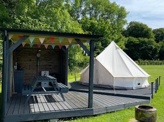 Bell Tent 1 Glyncoch Isaf Farm